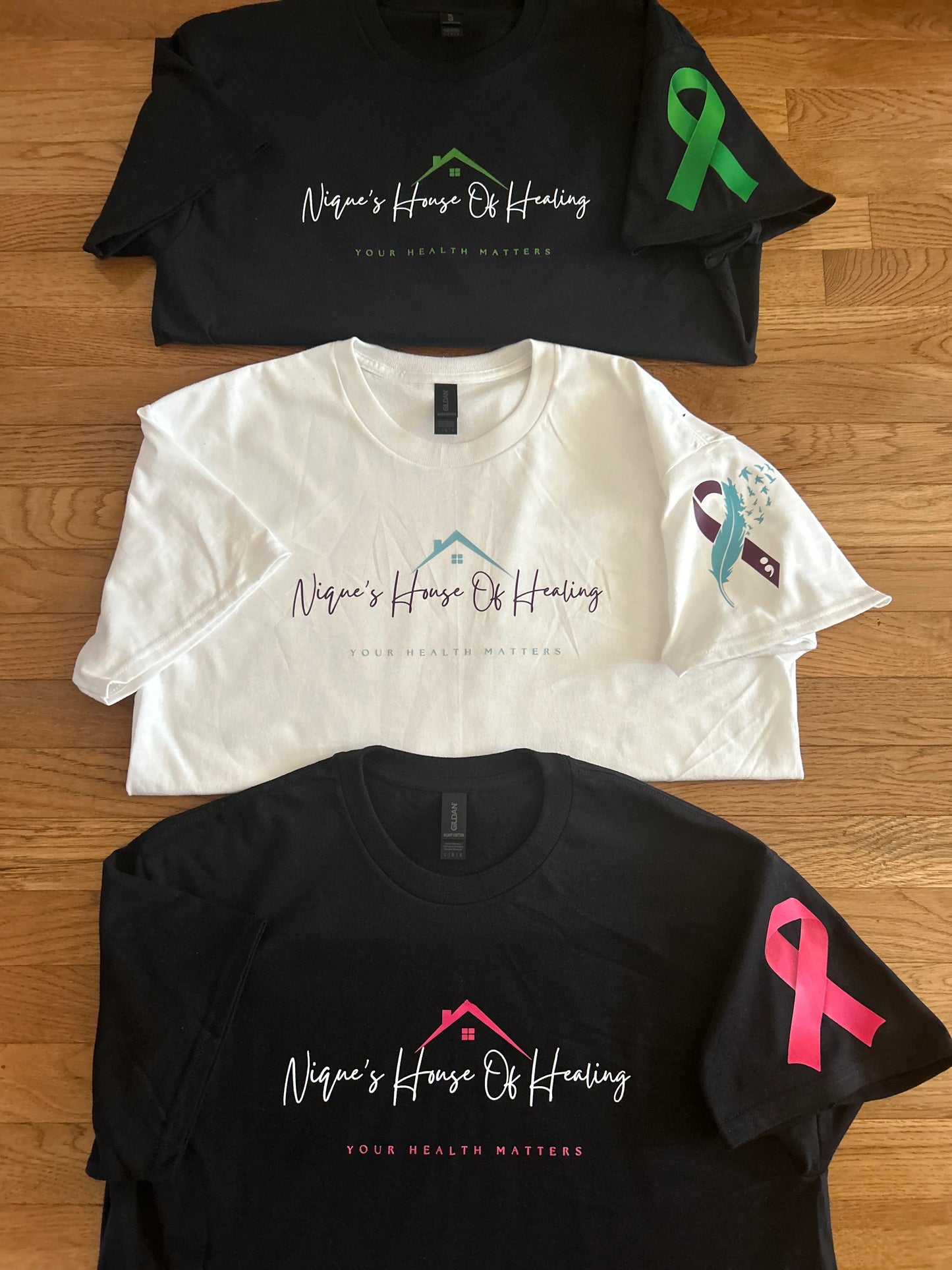 Apparel - Awareness T-Shirts - Nique's House of Healing