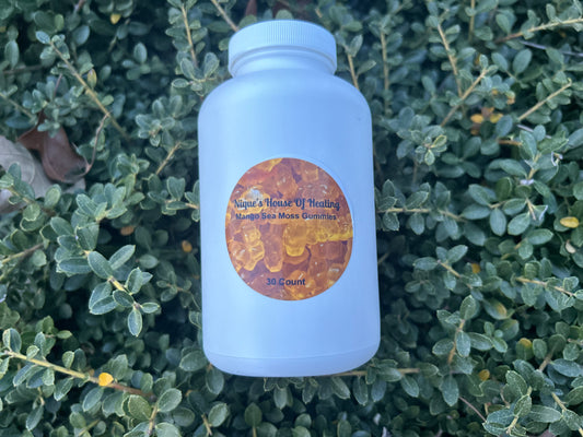 Mango sea moss gummy bears - Nique's House of Healing