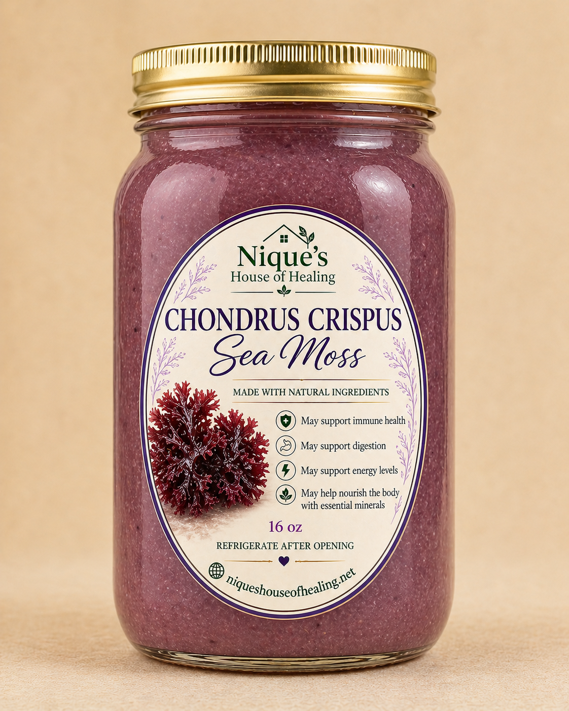 Chondrus Crispus (Purple sea moss)