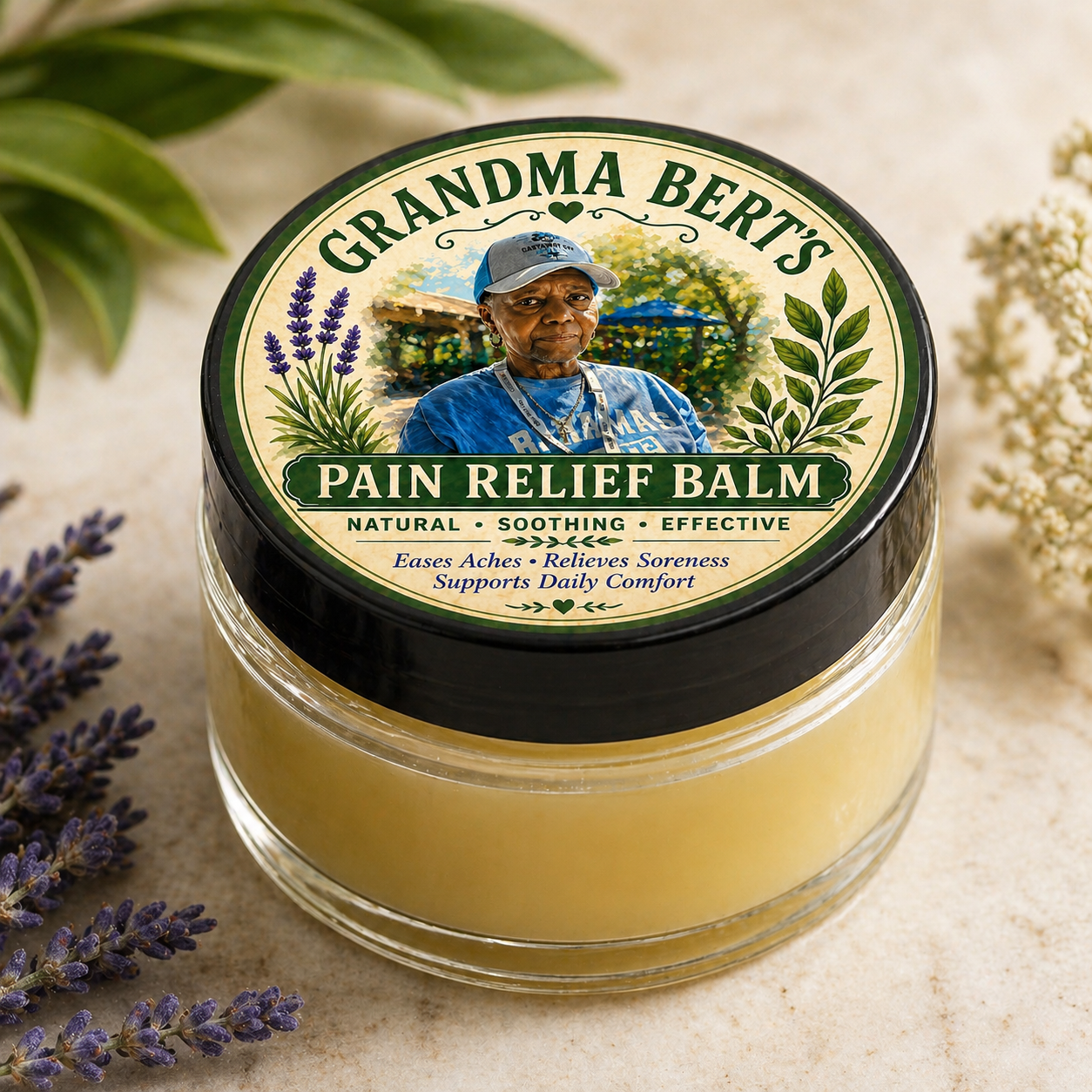 Grandma Bert’s Pain Relief Balm