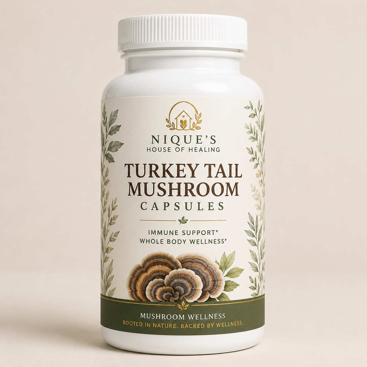 Turkey Tail Mushroom Capsules