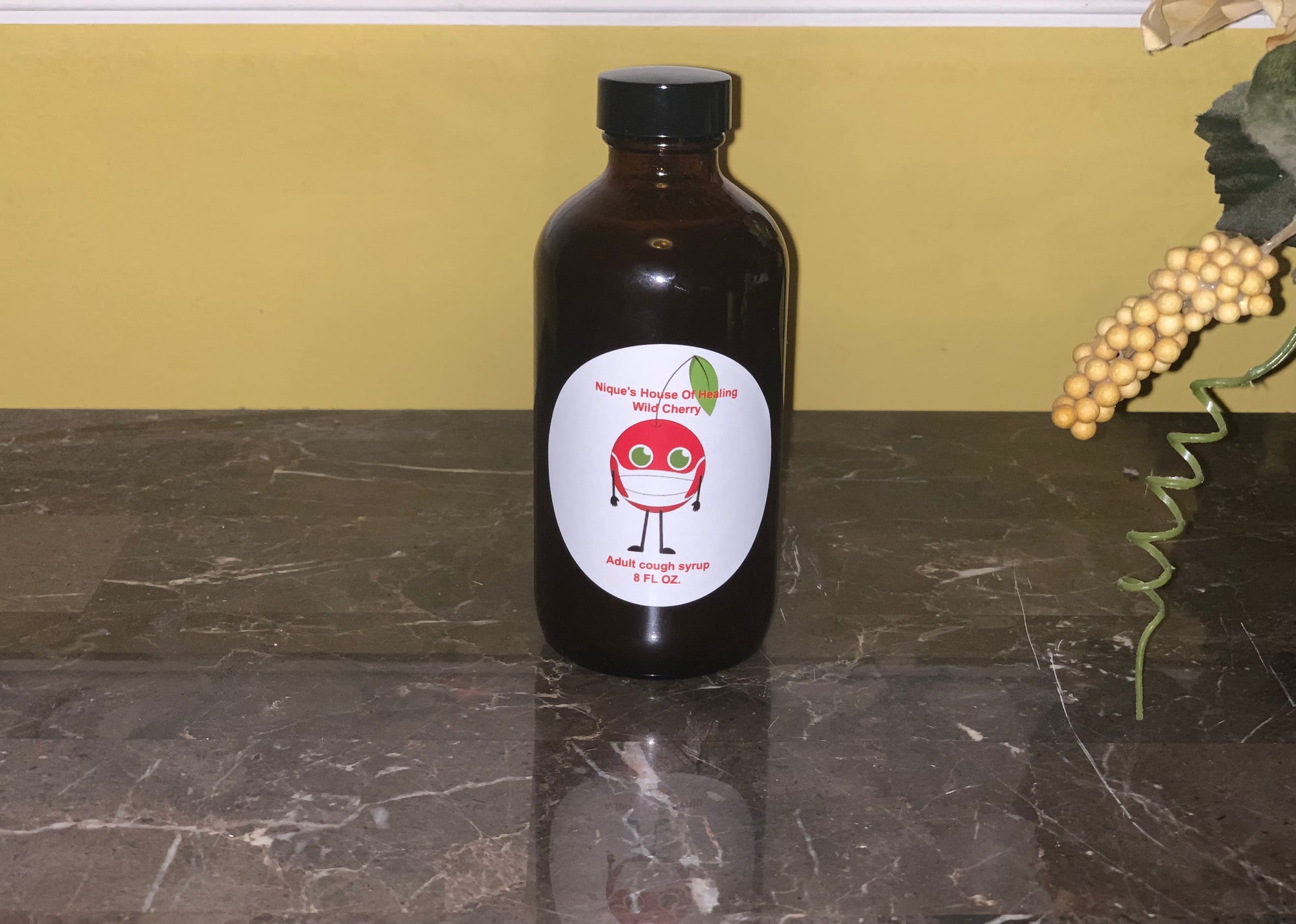 Wild Cherry Cough Syrup (for adults) - Nique's House of Healing