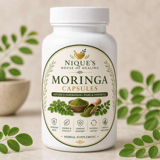 Moringa vitamin capsules
